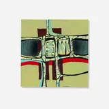 Joseph Trippetti, Untitled, silver wire cloisonné enamel