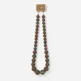 Margaret Wharton, Clasp for William, 1989, carved wood, patinated copper sheet