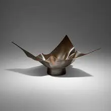 Wendell Castle, Bowl, 1999, bronze