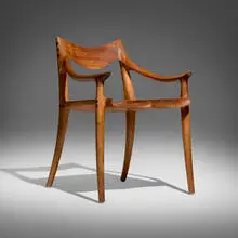 Sam Maloof, Chair #16, 1998, walnut
