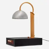 Garry Knox Bennett, Lamp #1046, 2009, wood, laminate, gold-plated brass, aluminum