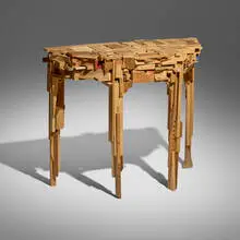 Gord Peteran, A Table Made of Wood, 2001, scrap wood