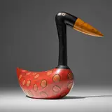 Andy Buck, Oakland Quackerjack, 2007, wood and paint