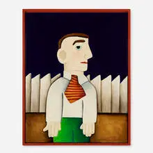 Robert Ransom, Side View, 1986, oil on canvas