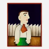 Robert Ransom, Side View, 1986, oil on canvas