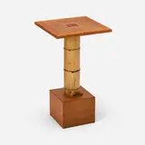 Untitled occasional table by Garry Knox Bennett, 2005, Douglas fir, Parallam, bamboo and pigmented epoxy, sold Mar 2025