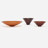 Bob Stocksdale, Collection of three bowls