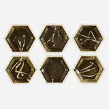 Brother Thomas Bezanson, Hexagonal plates, set of six