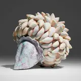 Tessa Eastman, Spikey Subservient Creature, 2016, glazed stoneware