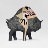Storm Over Goblin Mountain by Gene and Rebecca Tobey, c. 1990, glazed earthenware, sold Aug 2025