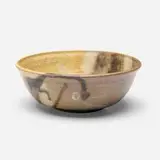 Bowl by Toshiko Takaezu, c. 1978, glazed stoneware, sold Aug 2025