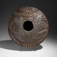 Ron Layport, Elk Fathers, c. 2010, bronze