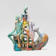 Sunkoo Yuh, Untitled, c. 2010, glazed stoneware