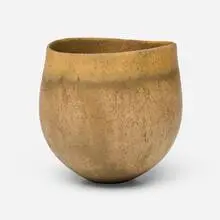 Pot by John Ward, c. 1985, glazed stoneware, sold Aug 2025