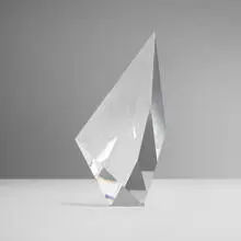 Christopher Ries, Solstice, 2008, cut, ground, and polished optical crystal