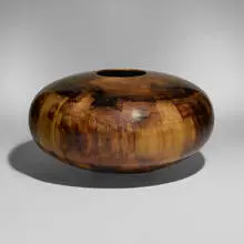Ed Moulthrop, Figured Tulipwood Bowl, 1988, figured tulipwood