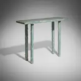 Howard Meister, Console table, 2013, silicon over painted MDF