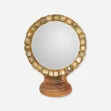 Line Vautrin, Hand mirror, Talosel resin, mirrored glass