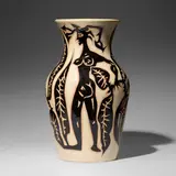 Jean Lurçat, Rare and Large vase with figures, c. 1960, glazed earthenware