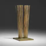 Harry Bertoia, Untitled (Sonambient), c. 1962, gold-plated steel, bronze