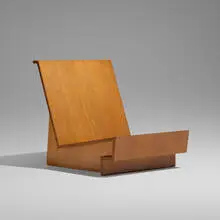 Frank Lloyd Wright, Usonian chair, c. 1939, birch