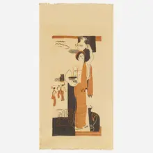 Ruth Reeves, Tapestry, c. 1930, screenprint on linen
