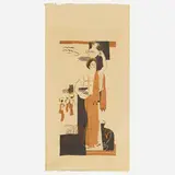 Ruth Reeves, Tapestry, c. 1930, screenprint on linen