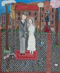 Dora Holzhandler, The Wedding Couple