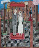 Dora Holzhandler, The Wedding Couple