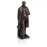 Edward Hodges Baily, bronze figure of George Stephenson, bronze