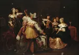 Anthonie Palamedesz., The music party, oil on panel
