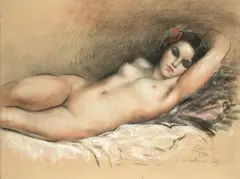 Jean Roch Collon, Reclining nude