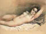 Jean Roch Collon, Reclining nude