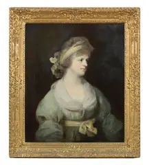 Thomas Beach, Portrait of Elizabeth Havers, oil on canvas