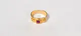 Emil Lettré, Ring mit Rubin