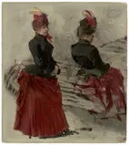 Franz Skarbina, Pariserin (Studie)