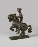 Junger Reiter II by Renée Sintenis, 1935, Bronze mit dunkelbrauner Patina, sold Jun 2017