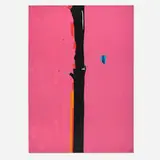 The Sun Poet by Emerson Woelffer, 1974, acrylic on canvas, sold Mar 2025