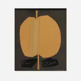 Emerson Woelffer, Per Dina, 1963, mixed media collage