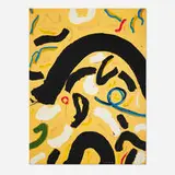 Untitled by Emerson Woelffer, 1992, oil and acrylic on canvas, sold Mar 2025