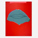 Nite Kiss by Emerson Woelffer, 1968-73, acrylic on canvas, sold Dec 2024