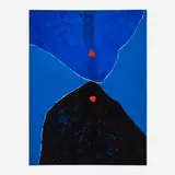 Max Ernst before his Second Life by Emerson Woelffer, 1969-70, acrylic on canvas, sold Dec 2024