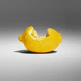 David Adamo, Untitled (Lemon), 2013, painted cast plaster