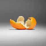 David Adamo, Untitled (Orange Peel), 2015, painted cast bronze