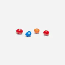 David Adamo, Untitled (M&M 21), 2010, acrylic on cast bronze