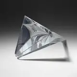 Christopher Ries, Untitled, 1991, cut, ground, and polished optical crystal