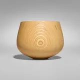 Rude Osolnik, Bullseye Bowl Form, 1988, laminated birch plywood