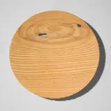 James Prestini, Bowl #2, c. 1988, sandblasted chestnut