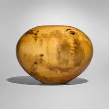 Ashleaf Maple Globe by Philip Moulthrop, 1988, ashleaf maple, sold Aug 2025