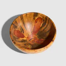 Pine Bowl by Philip Moulthrop, 1988, pine, sold Aug 2025